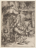 KG 04273
<br/>
Vader geeft zijn kind te eten
<br/>
<em>anoniem NL (17de eeuw)</em>